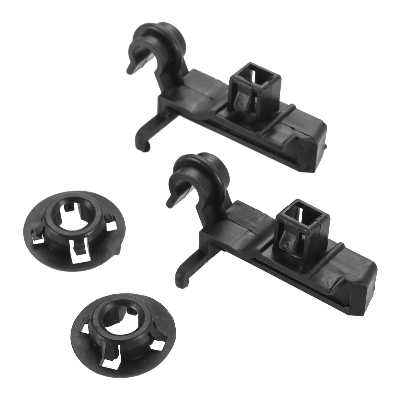 Черные зажимы для капота автомобиля 4 шт. втулка с зажимами Toyota Corolla E120 9-го