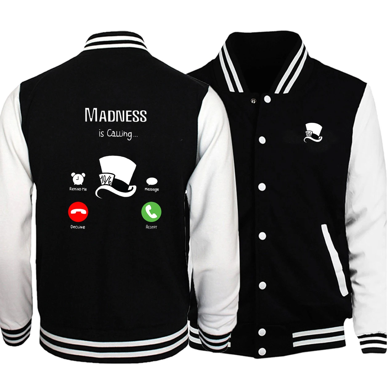 

Remember Uncle Mask Series Prints Baseball Uniform Autumn Bomber Jacket Men Fleece Harajuku Jackets Fashion Warm Coat Streetwear