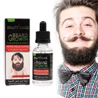 Масло для роста бороды для мужчин, эфирное масло для ускорения роста волос на лице, продукты для ухода за бородой TSLM1