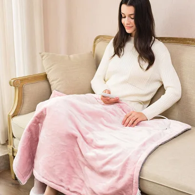 

Электрическое фланелевое одеяло 85*65 см, толстый мягкий домашний коврик с подогревом, искусственное одеяло, плед, шаль, коврик с подогревом