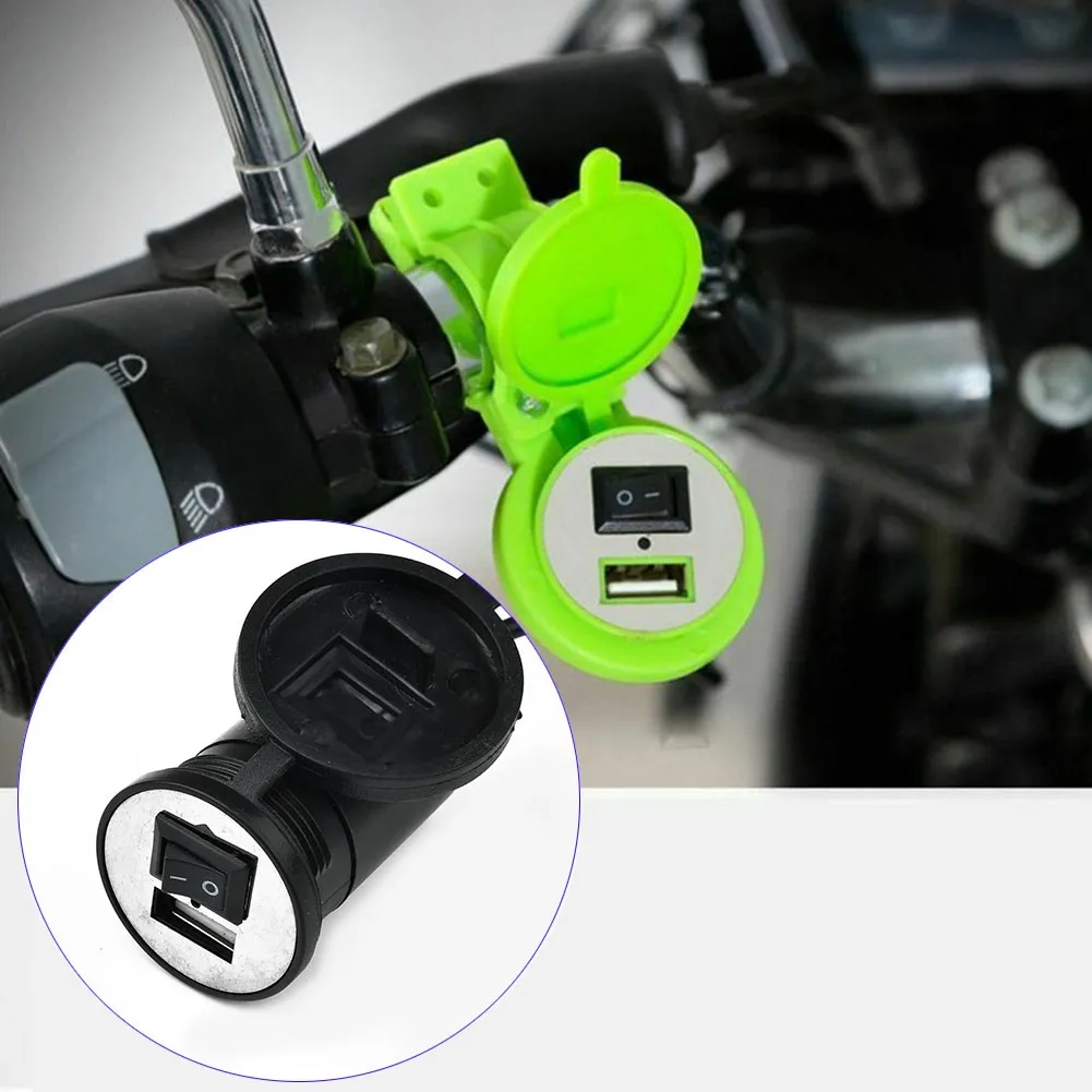 

Зарядное устройство USB для мотоцикла, 5 В/2,1 А