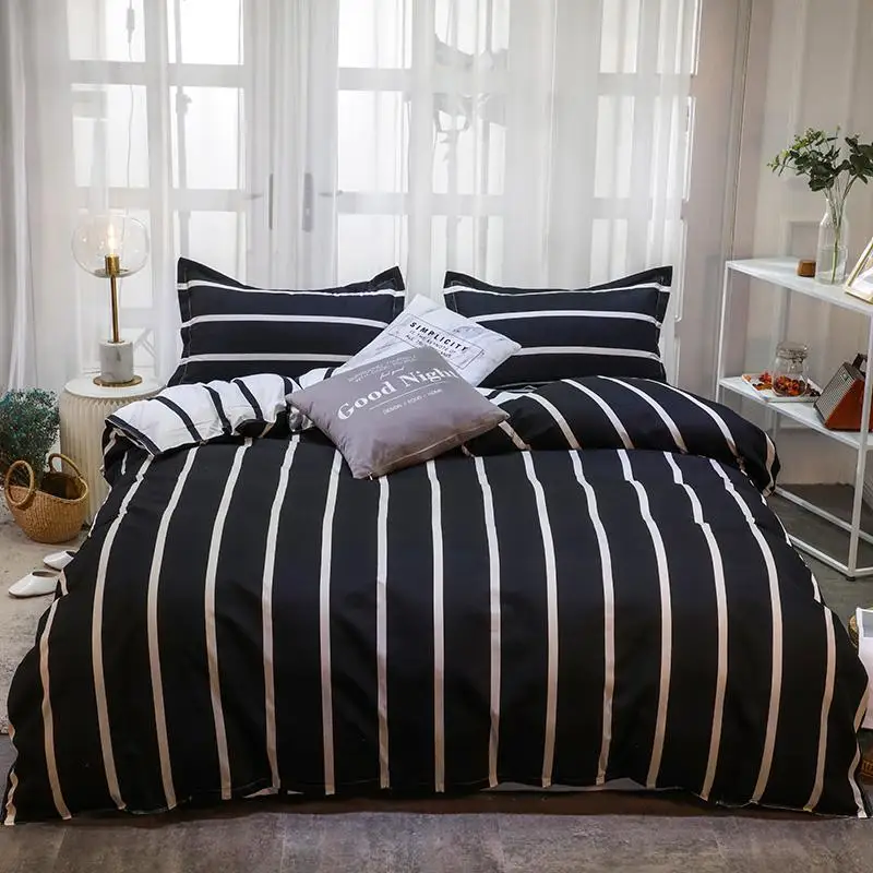 

Cotton Aloe Four-Piece Three-Piece Household Bedding Bed Linen Quilt Cover Pillowcase Plus Size Plus Size Single Bed Double Bed