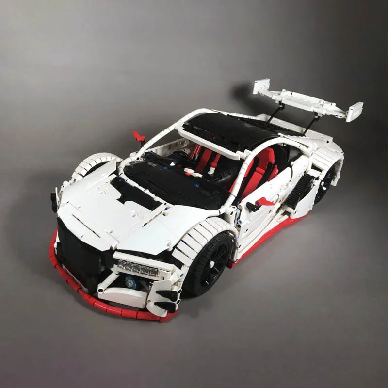 Новые высокотехнологичные Супер спортивный мобильных машин MOC-10858 Acura NSX GT3 каркас