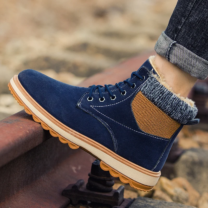 

man shoes boots Cow suede Steel head anti-smashing anti-piercing Breathable Men Casual Outdoor Safety protective work shoes C219