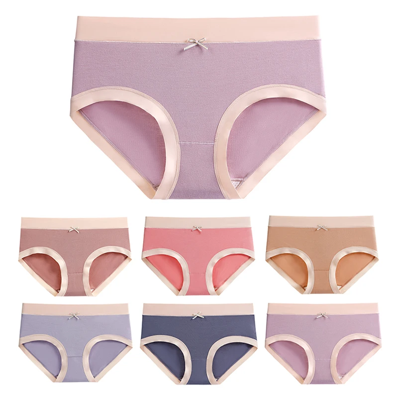 

High Elastic Summer Female Intimates Solid Color Breathable Seamless Panties Soft Intimate Lingerie For Women Wholesale