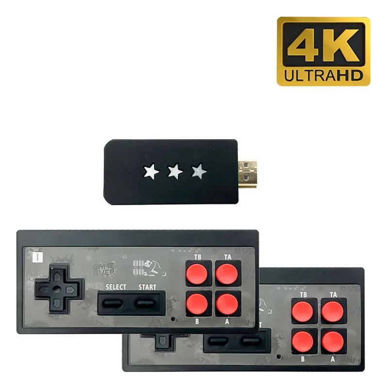 

USB Wireless Handheld TV Video Game Console Classic Game 8 Bit Mini Video Console Support HDMI Output download game to TF card