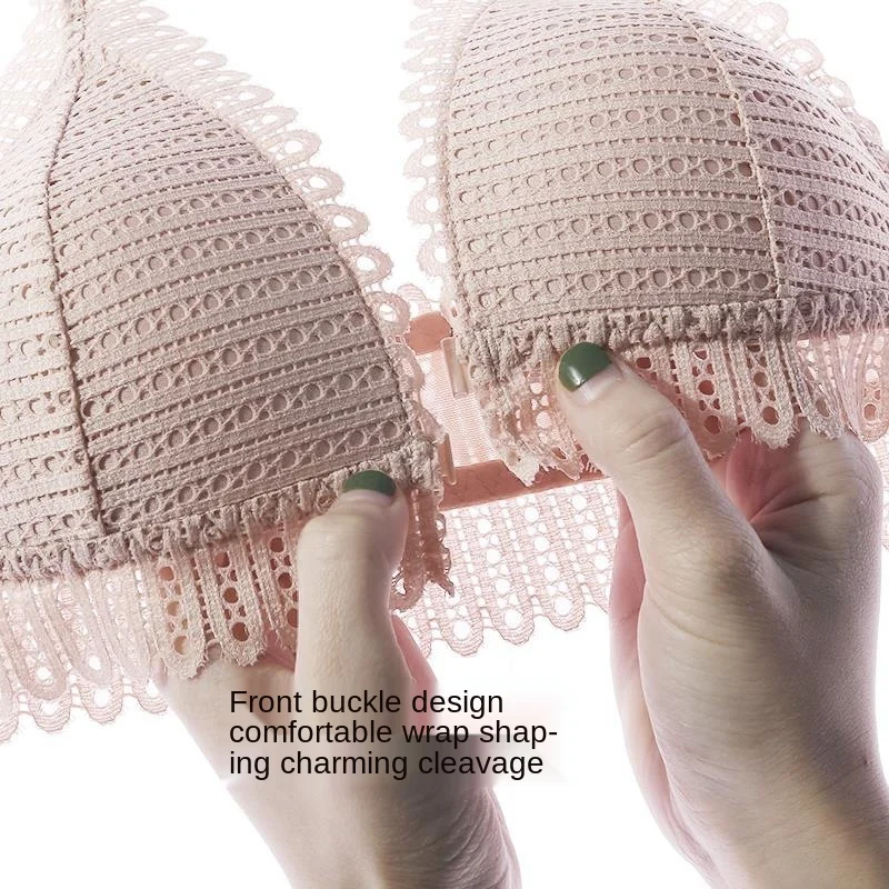 Синтетические волосы на кружеве застежка бюстгальтеры Беспроводной Для женщин