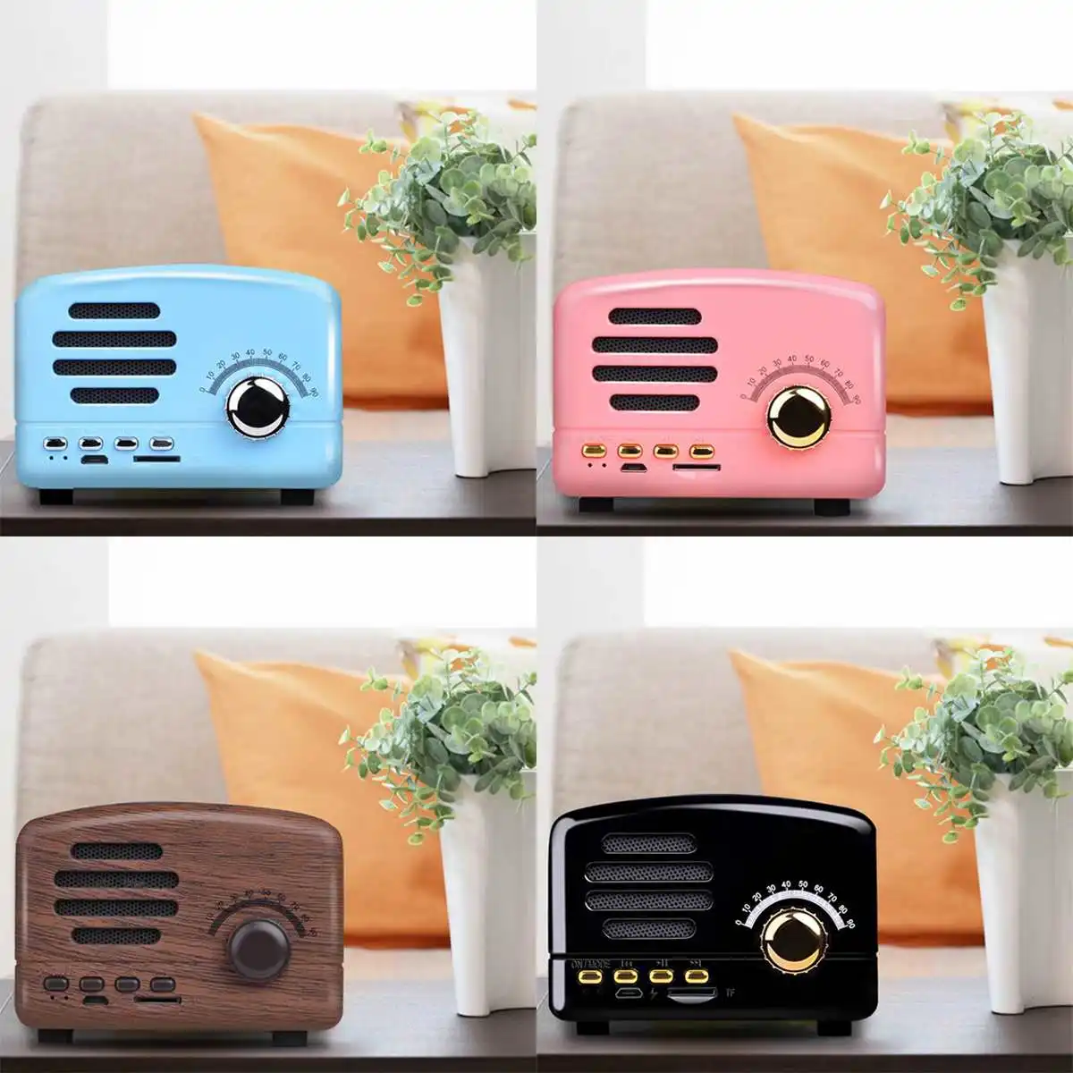 Динамик fm-радио USB зарядка TF карты с функцией превосходной передачи басов в