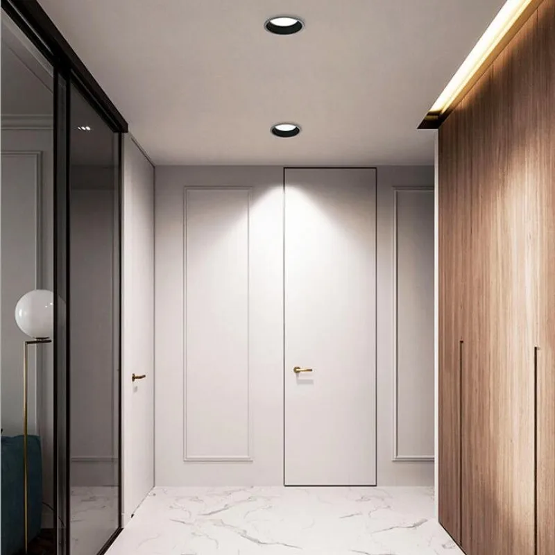 

LED Dimmable COB Recessed Downlight 3w 5W 7W 12W 15W 18w Round White LED Ceiling Spot Light