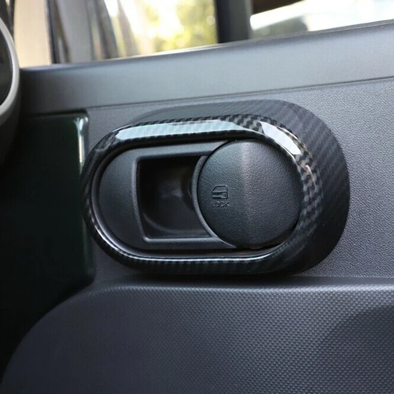 

Interior Door Switch Bowl Cover Trim For Jeep Wrangler JK 2007-2010 Accessories