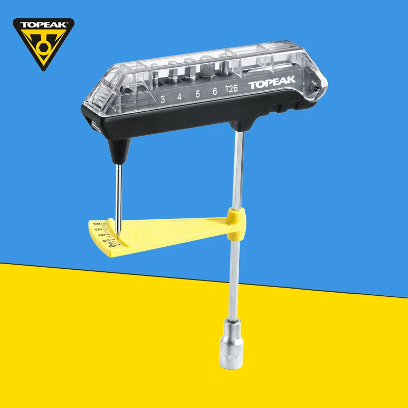 Topeak TPS SP07 динамометрический ключ ComboTorq набор ключей и бит внутренний шестигранный