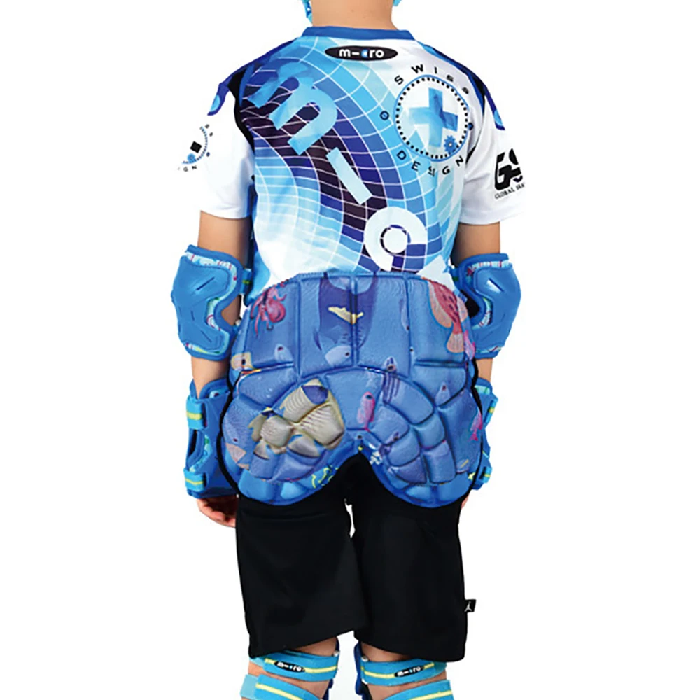 Детская одежда для мальчиков и девочек лыжи сноуборд хип защита EVA коврик езды на