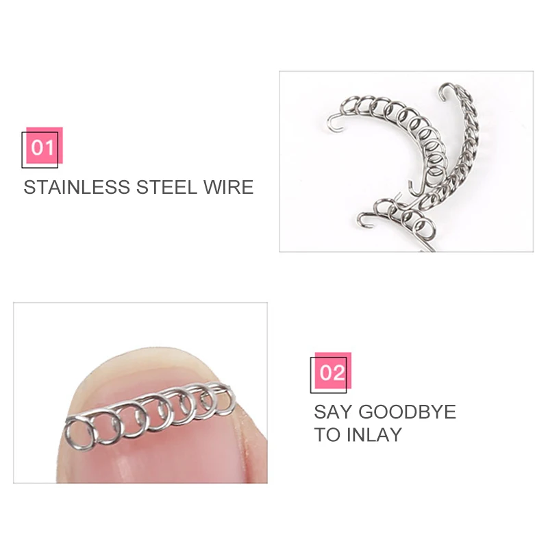 12 шт. фиксатор для педикюра и восстановления ногтей|Инструмент ухода за ступнями|