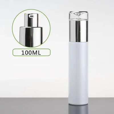 100 мл жемчужно белый/синий/зеленый/матовый стеклянный флакон для