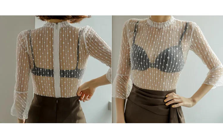 

Good Quality Ladies 2 Piece Set Designer Chic Sexy Mesh Tshirt Women Tops And Slim Package Hip Skirt Suit Women Clothing SL550