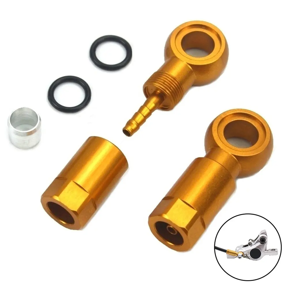 Гидравлические дисковые тормоза комплект трубок оливкового коннектор