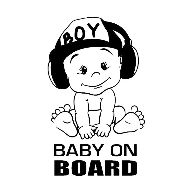 

Наклейки на автомобиль Предупреждение лыш на борту», 18 х12 см