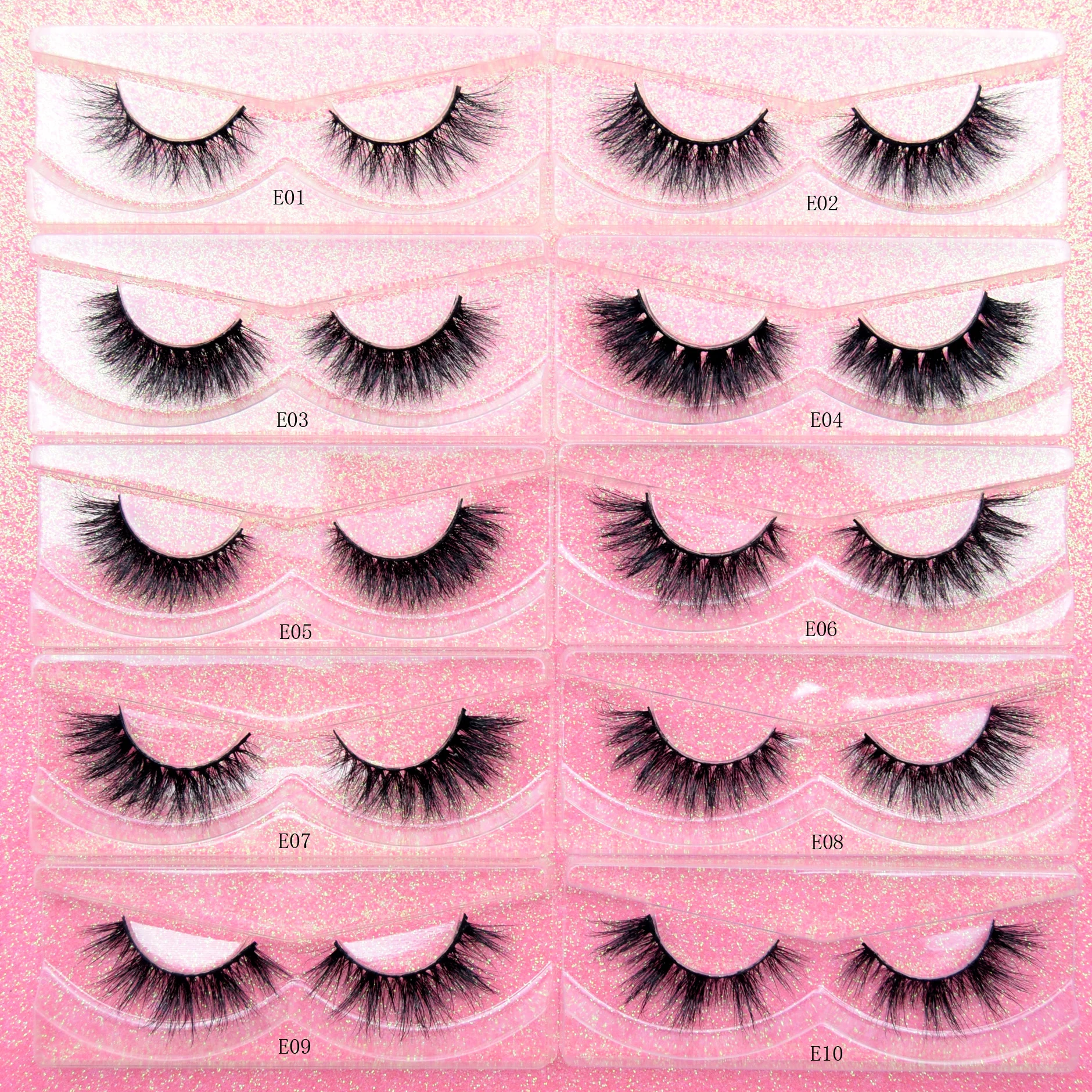 

Visofree Mink Eyelashes Hand Made False Eyelashes Cruelty Free Mink Lashes Eyelash Extension Makeup Faux Cils Eyelashes M58