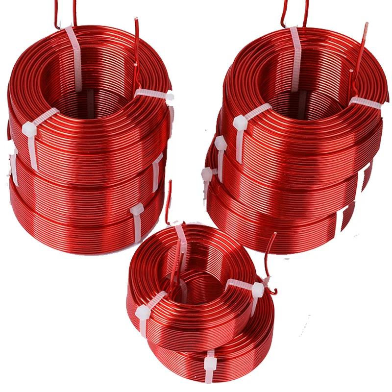 1 0 мм красный разделитель частоты полый индуктор медная катушка высокой чистоты