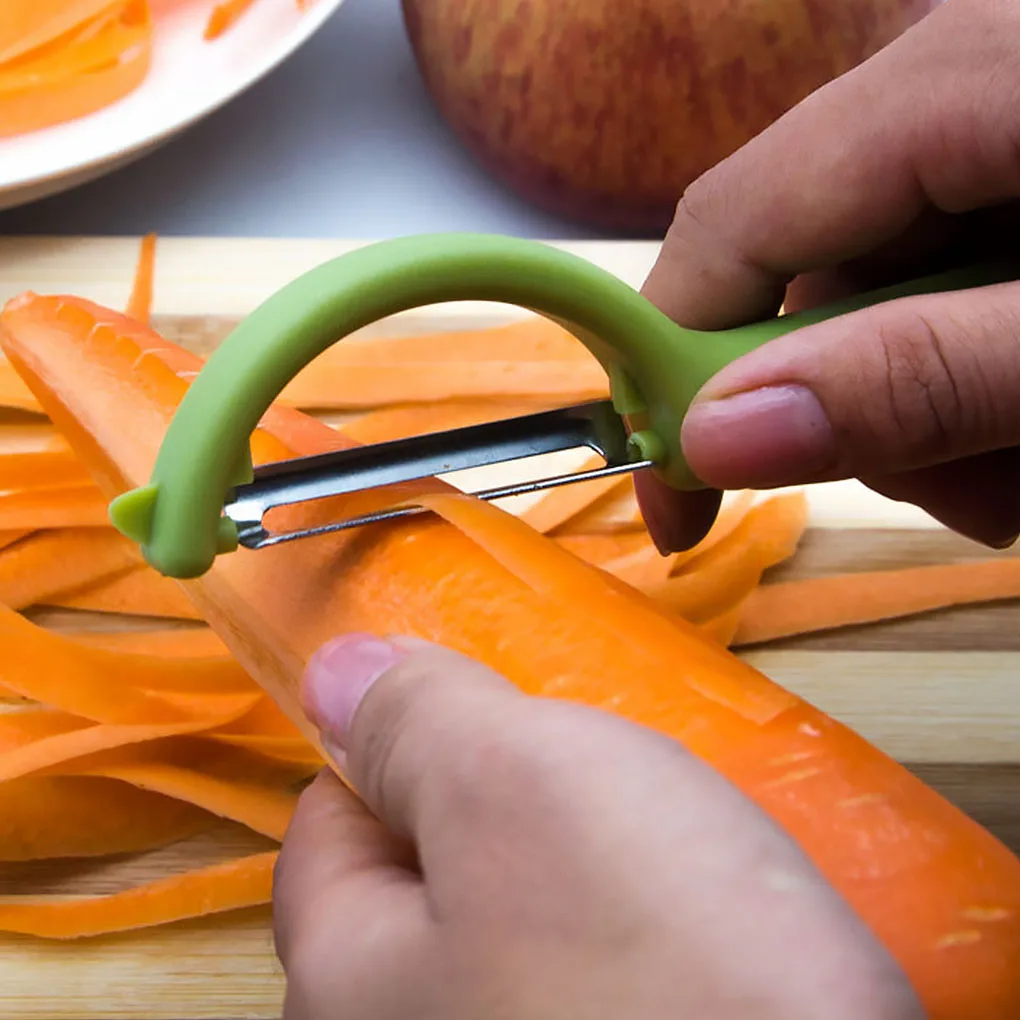 

1 Pcs Stainless Steel Fruit Vegetable Peeler Potatoes Peelers Carrot Peeling Tool Fruit Scraper Kitchen Gadget Accessories