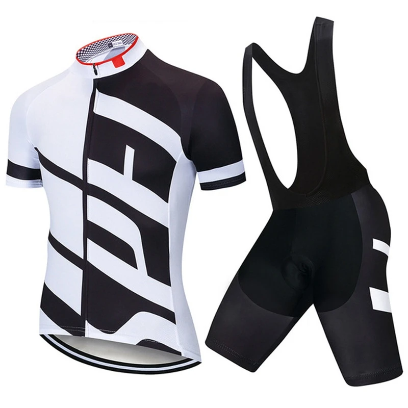 

2021 New team Summer Cycling Jersey Set Breathable Team Racing Sport Bicycle Jersey Mens Cycling Clothing Short Bike Jersey sets