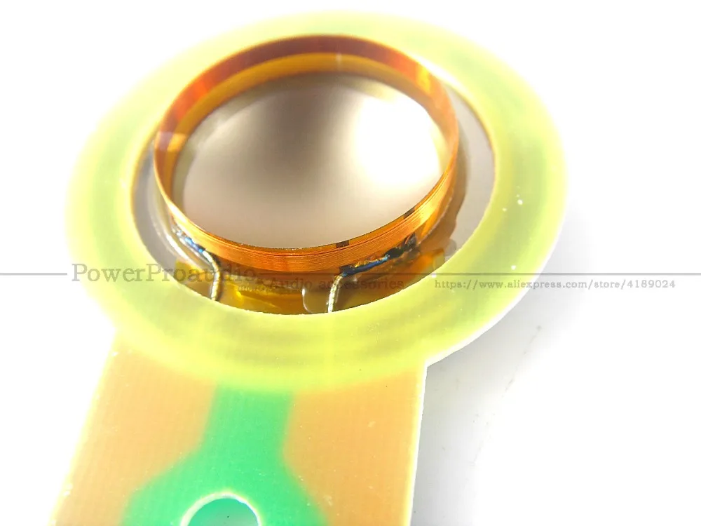 2 шт. 25 5 мм звуковая катушка рожок твитер диафрагма титановая пленка медный