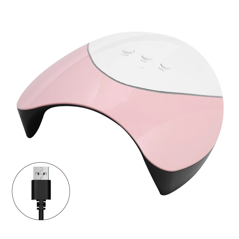 

36W Nail Dryer Machine UV LED Lamp Portable USB Home Use Nail UV Gel Varnish Dryer 12LEDS Lamp Nail Art Tools RP