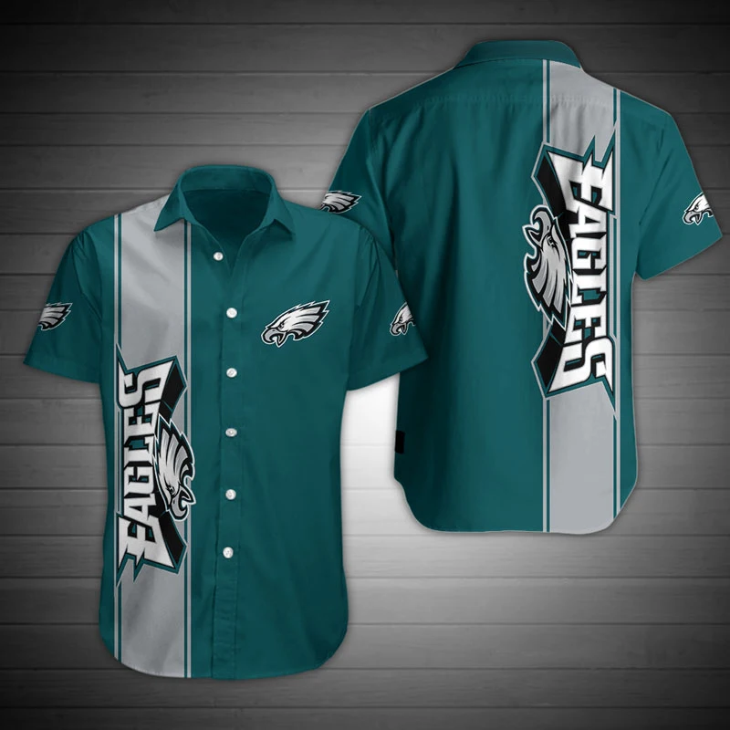 

Redcats Fashion men's Eagles Shirts Gray Green Stitching Bald Eagle Print men's 3D Hawaiian Shirt