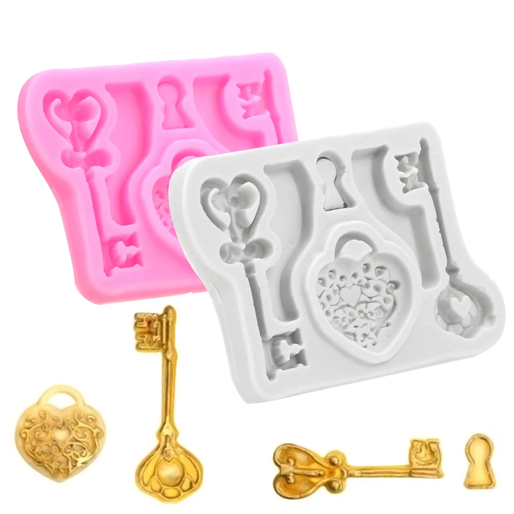 Инструменты для украшения торта DIY замок силиконовые любовь Форма эпоксидная