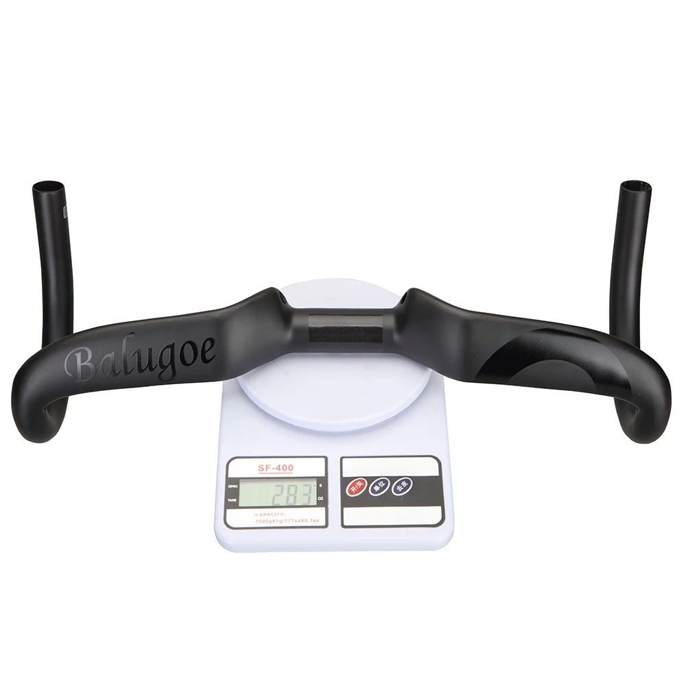 Цена Ручка для дорожного велосипеда из углеродного волокна S5, внутренний кабель для колеса велосипеда из углеродного волокна * 31,8 мм 400 420 440