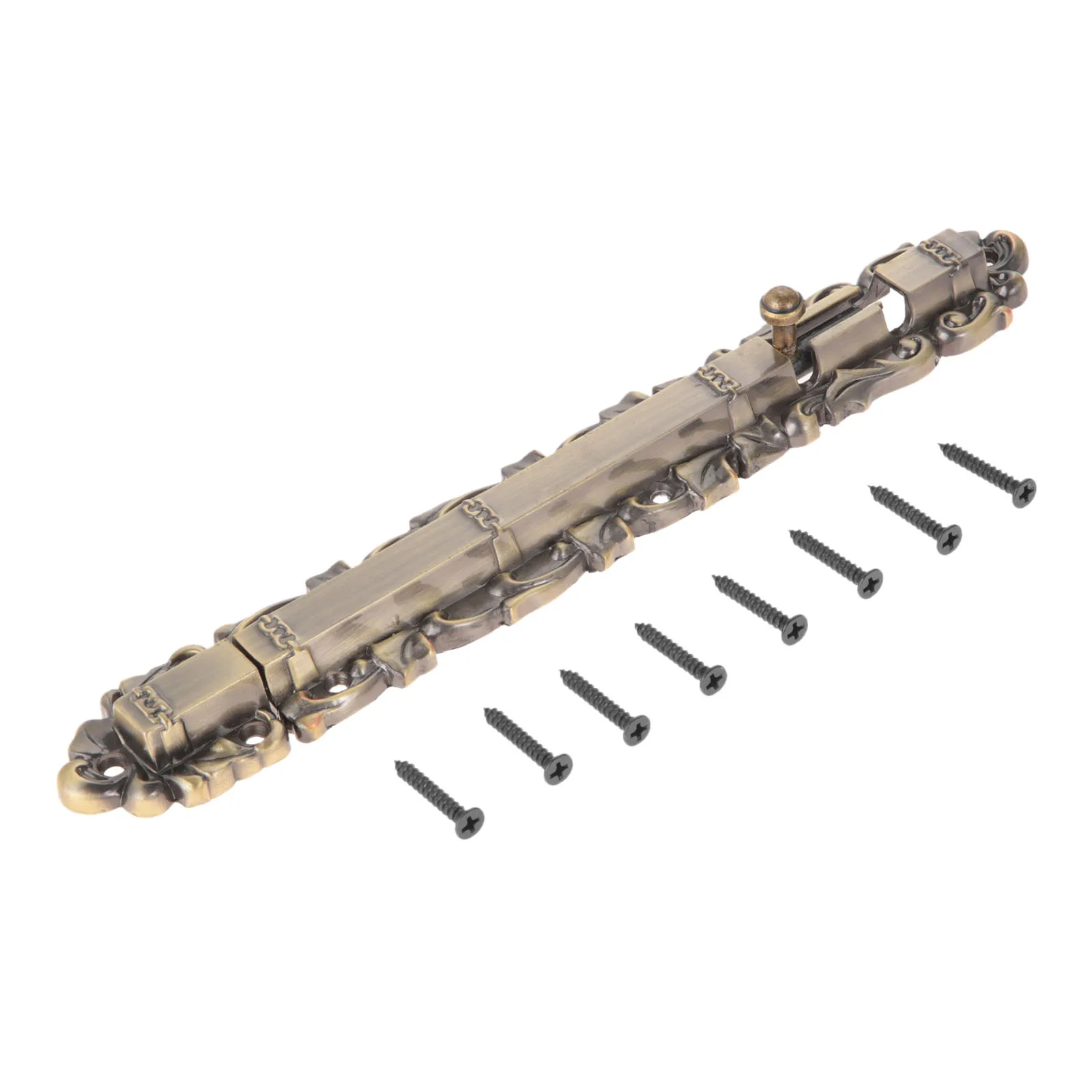 Винтажный дверной болт, антикварные оконные скользящие болты, защелки, ретро дверной болт, защелка для ворот, защитный замок с винтами 150/200/250 мм