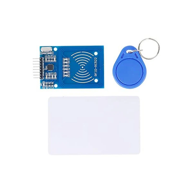 Комплект RFID Mifare RC522 3 шт. модуль считывания с белой картой S50 и кольцом для ключей