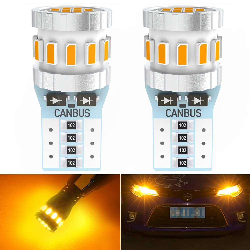 

Набор Canbus T10 W5W светодиодный фонарь s авто внутренняя лампа для Peugeot 206 307 Opel astra j h Chevrolet Cruze габарисветильник огни янтарного цвета