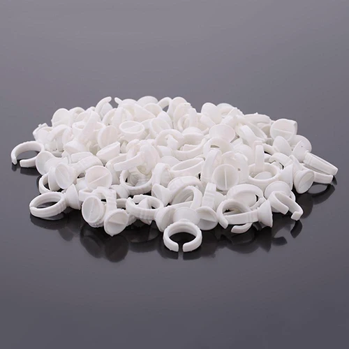 100 шт поддон для ресниц держатели клея наращивания кольца хранения красота