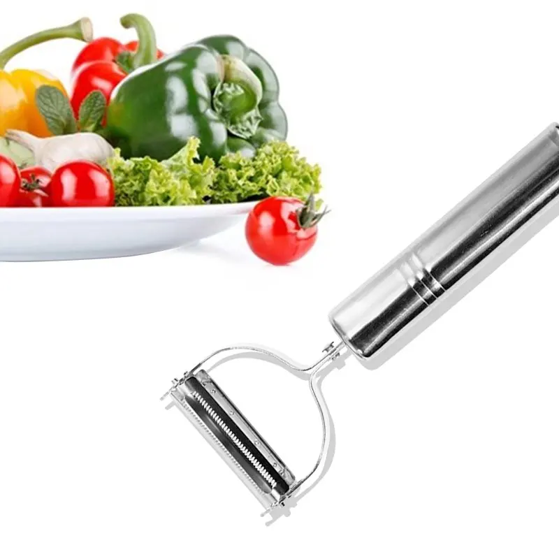 Овощечистка из нержавеющей стали терка многофункциональная зеркальная