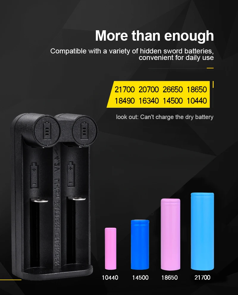 Зарядное устройство PHOMAX LM201 умный светодиодный дисплей 2 слота быстрая зарядка