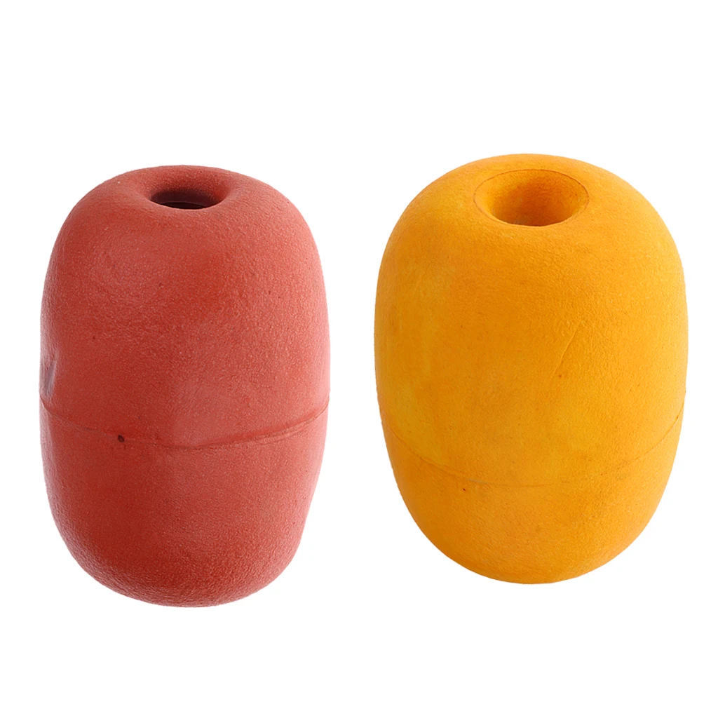 

2 Packs PVC Rope Floats for Pools, Fishing Nets, Ski Ropes, Anchor Lines, Marker Buoys, Swimming Lanes