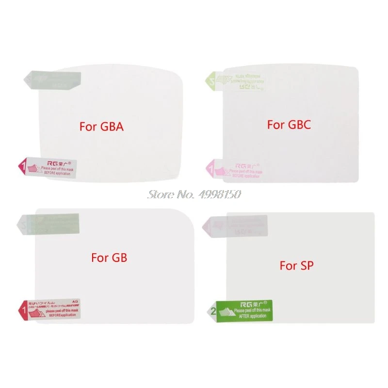 Пластиковая прозрачная защитная крышка объектива GBP для ГБ GBA GBC SP пленка Прямая