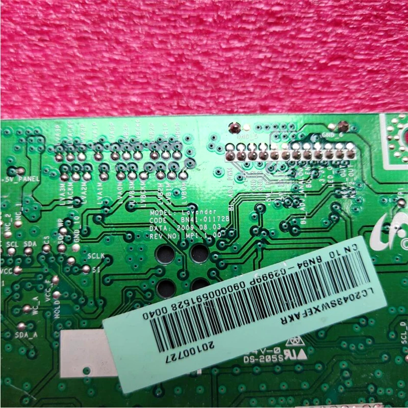 New Good test working for 20 inch monitor motherboard BN41-01172B BN94-02999P LC2043SWXEF C2043SWXEF 2494LW LS24C main board | Электроника