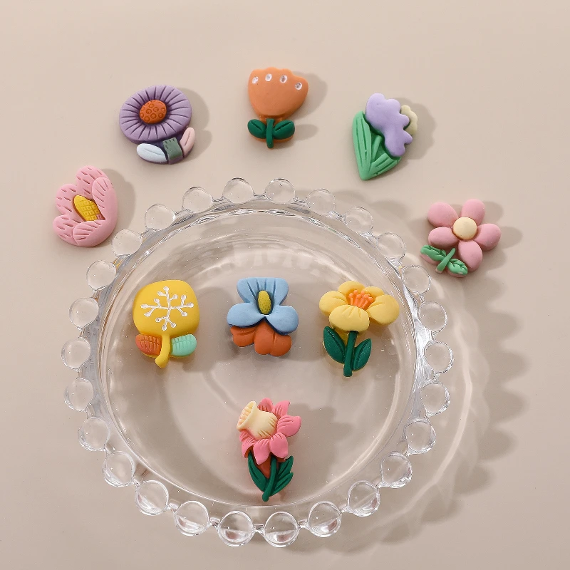 

Заколка для волос, в скандинавском стиле, симпатичная полимерная нашивка, ювелирные изделия ручной работы, мобильный телефон