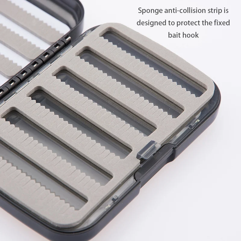 Fly Fishing мухи коробка Водонепроницаемая форель басы для рыбной ловли снасти Крючки