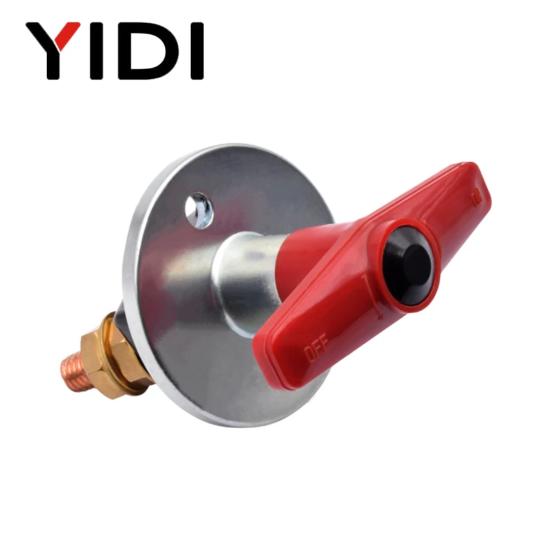 Выключатель питания для автомобильного аккумулятора фиксированный ключ