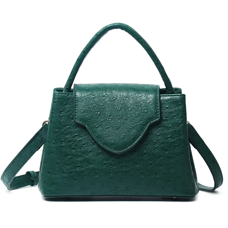 Ostrich Green Модные женские сумки известного роскошного бренда, сумка-тоут под змеиную кожу, сумочка из кожи питона, клатч, кошелек, сумка высокого качества - Цвет: Ostrich Green