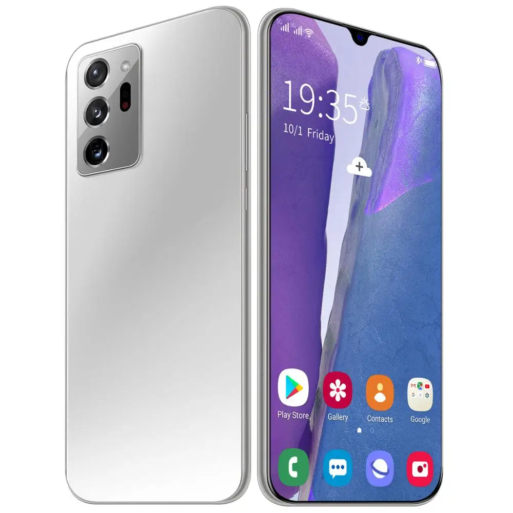 

2021 Newest N28U 6.6Inch Smartphones HD Phone 4800mAh Card Dual 8g+256g Dual Standby Fingerprint Face Unlock Original Cellphone