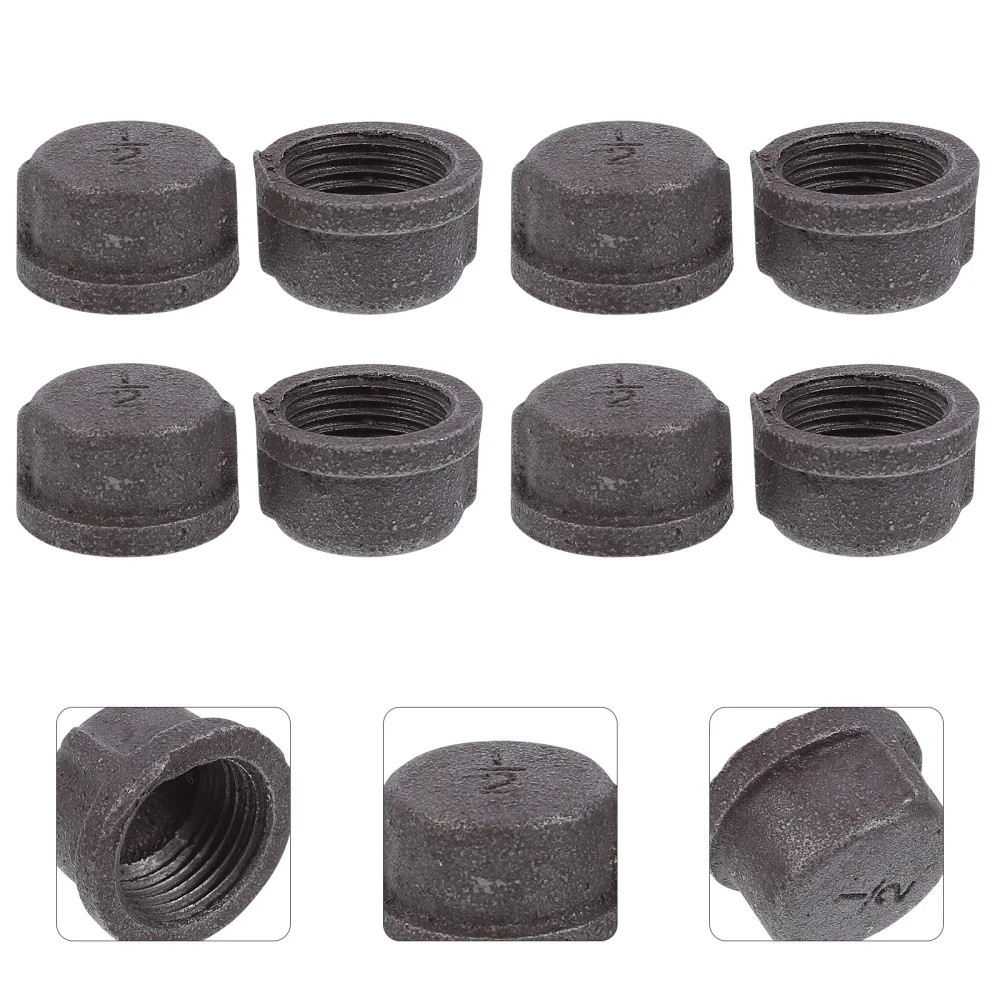 

10pcs Furniture Frame DIY Building Pipe Caps Steel Pipe Cover Accessories