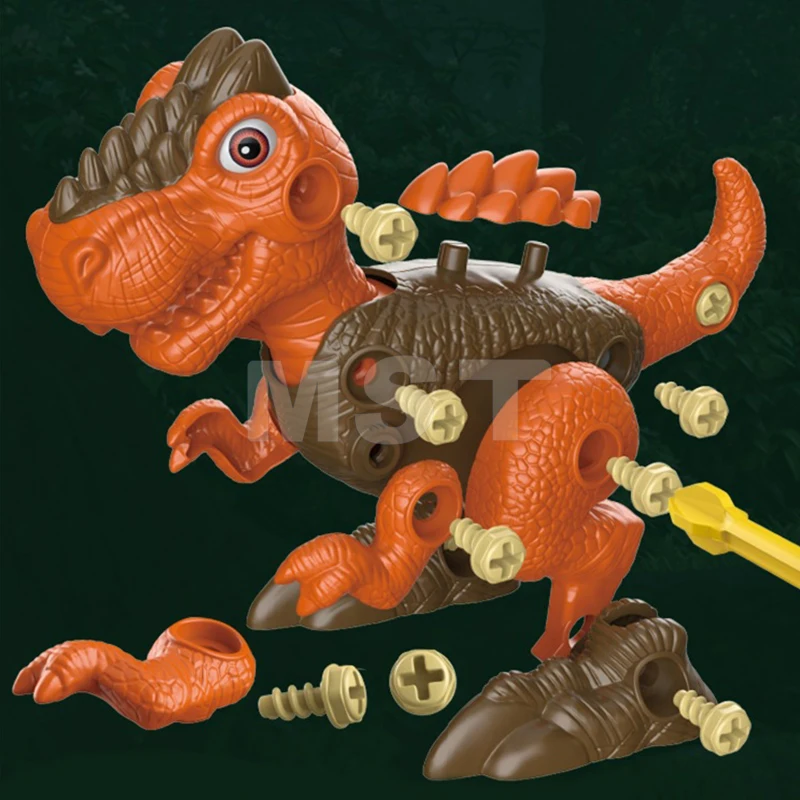 Обучающая коробка для сборки DIY завинчивающиеся строительные блоки наборы