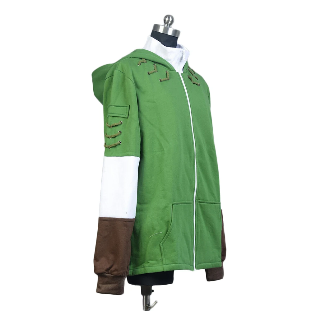 LIVA GIRL &quotСказка о джелда&quot Толстовка легенда Зельде унисекс зеленое пальто