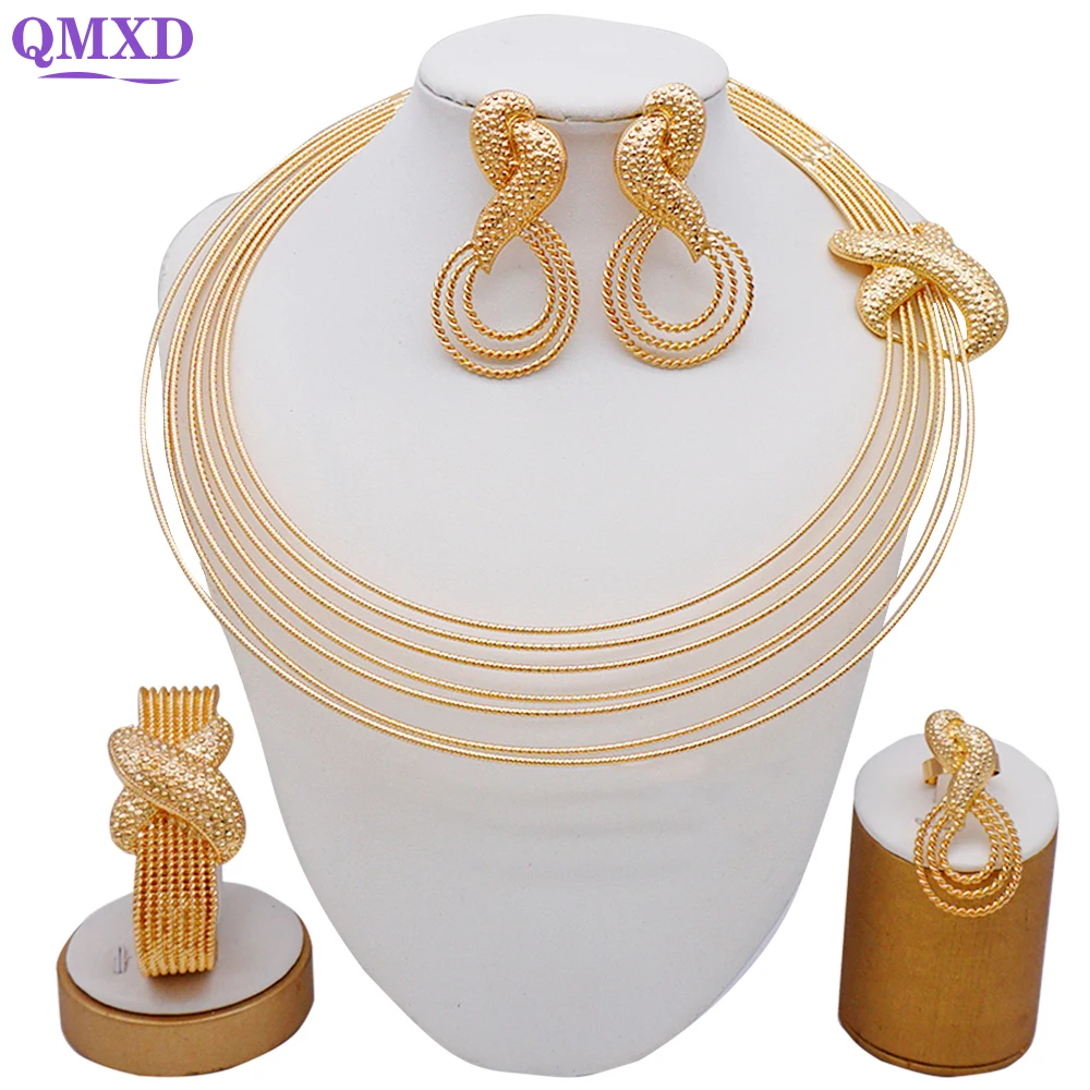 

Oversized Ethiopian 24k Gold Big Jewelry Sets For Women Big circle Jewelry Sets Nigerian Wedding African Luxury Jewelry Sets
