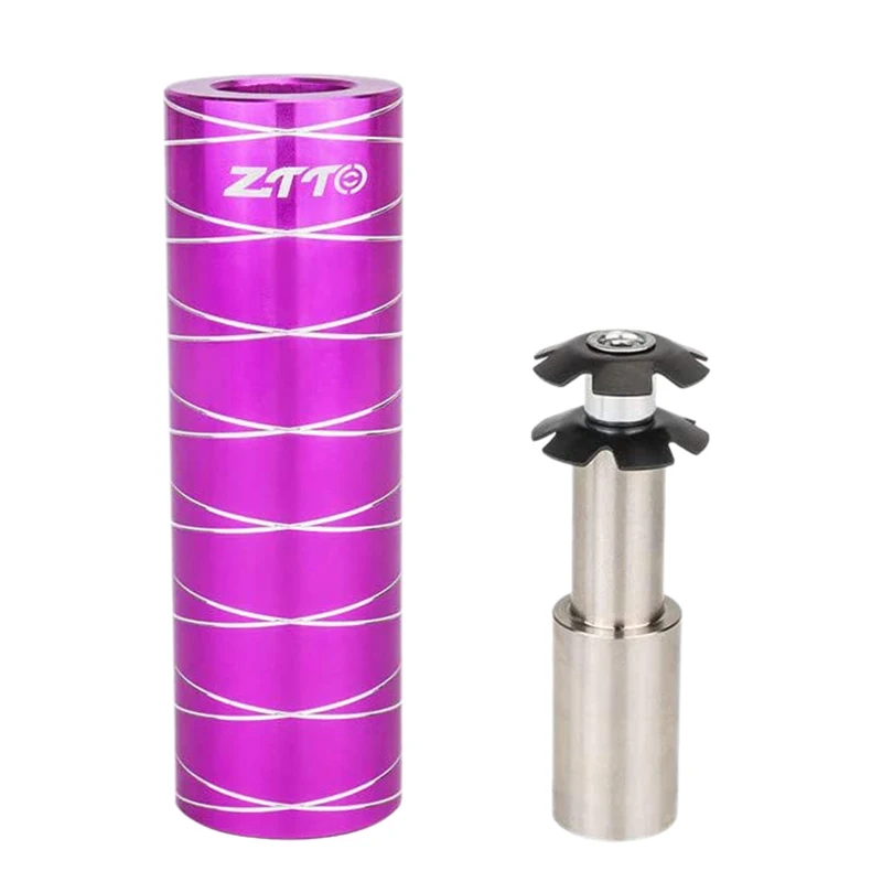 

Hot-ZTTO Bicycle Fork Headset Installer Star Nut Setting Installing Tool Bike Fork Convenient Practical Installer Headset Tool