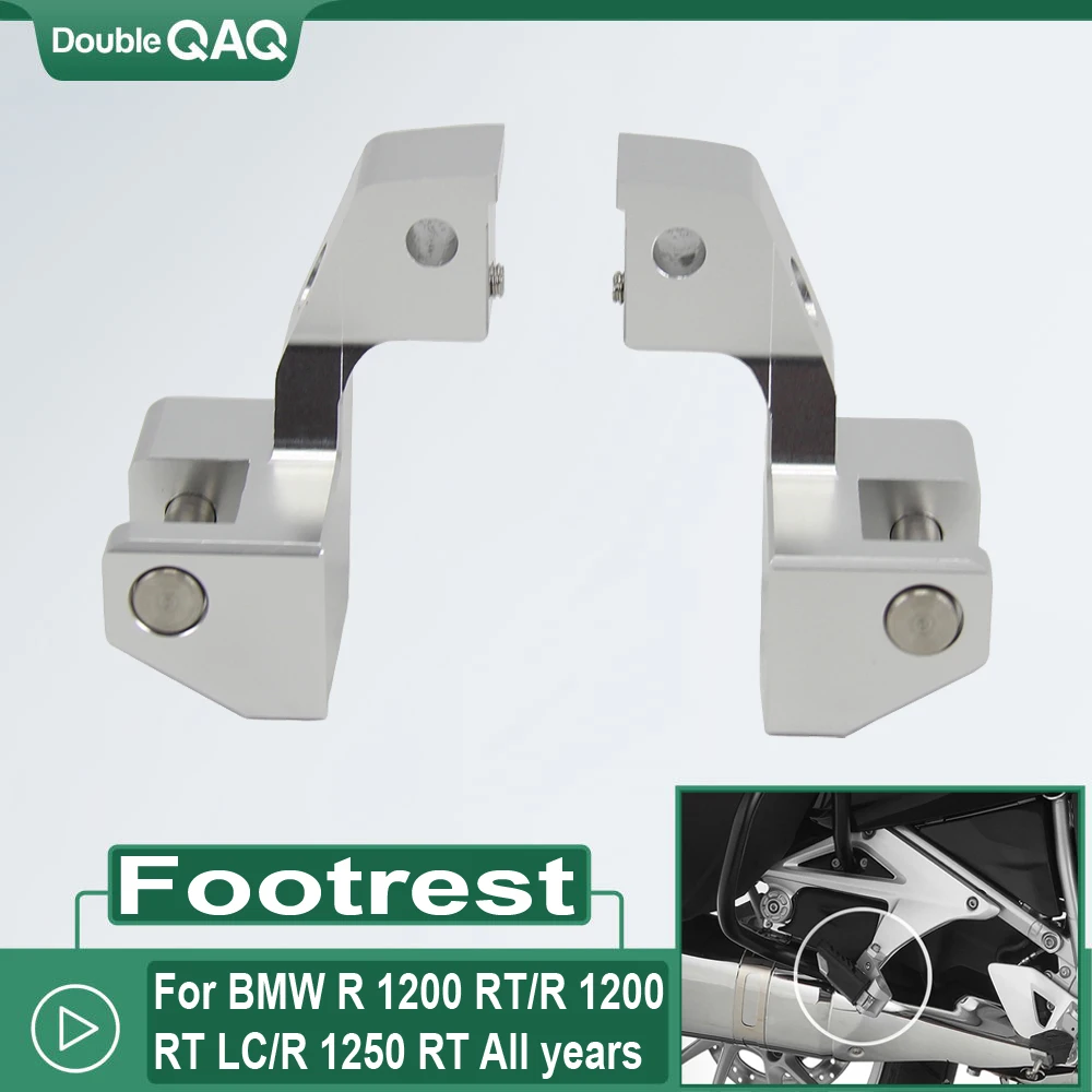 

NEW Motorcycle For BMW R 1250 RT All years R1250RT Passenger Footrest Foot Peg Lowering Kits R 1200 RT LC